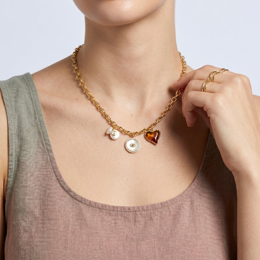 Wanderlust Charm Necklace