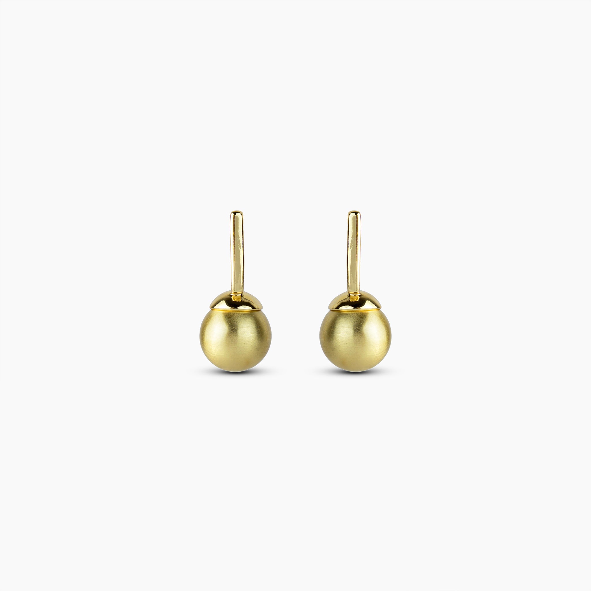 Brushed Mood Orbit Earrings