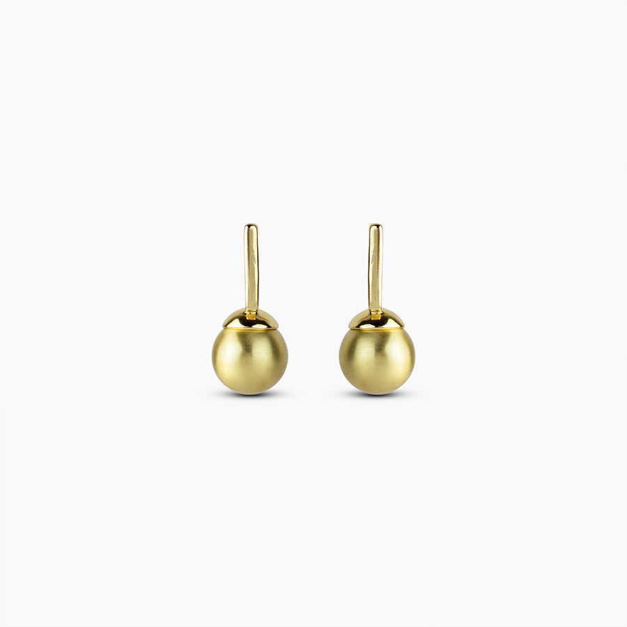 Brushed Mood Orbit Earrings
