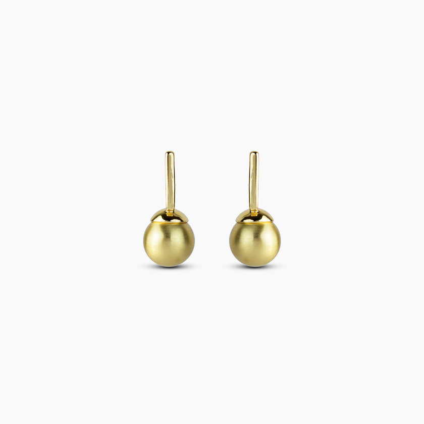 Brushed Mood Orbit Earrings