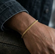 Regal Gold Curb Bracelet