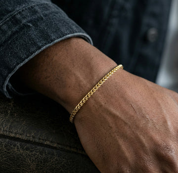 Regal Gold Curb Bracelet