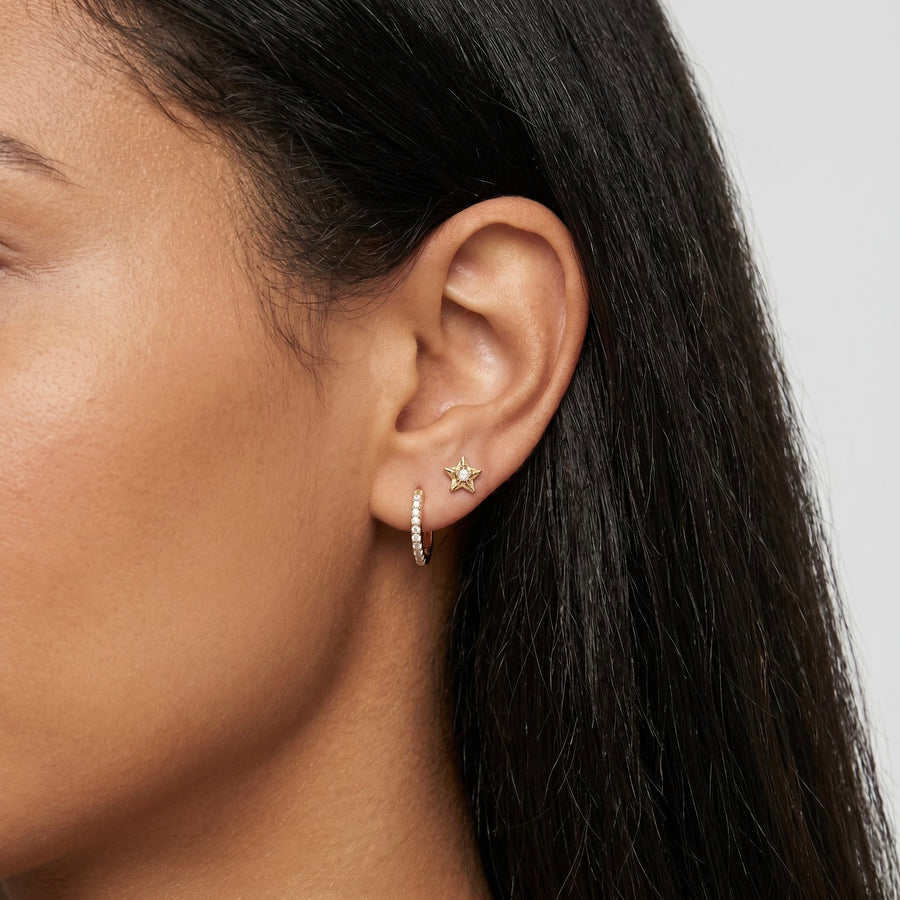 Celestial Star Stud Earrings