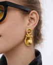 Gilded Knot Earrings