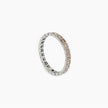 The Prism Tile Brown Stretch Bracelet
