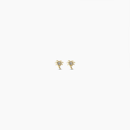 The Tropical Palm Tree Studs
