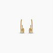Braided Orbit Hoop Earrings