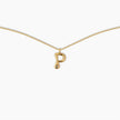 Duo Diamond Initial Necklace