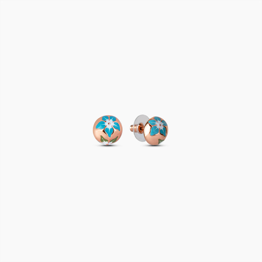 Azure Bloom Earrings
