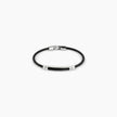 Obsidian Cable Bracelet