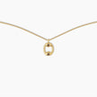 Duo Diamond Initial Necklace