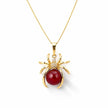 Ruby Arachnid Pendant
