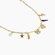 Mediterranean Muse Charm Necklace
