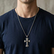 Sterling Cross Men's Pendant