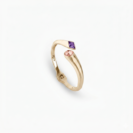 Brushed Mood Duet Cuff