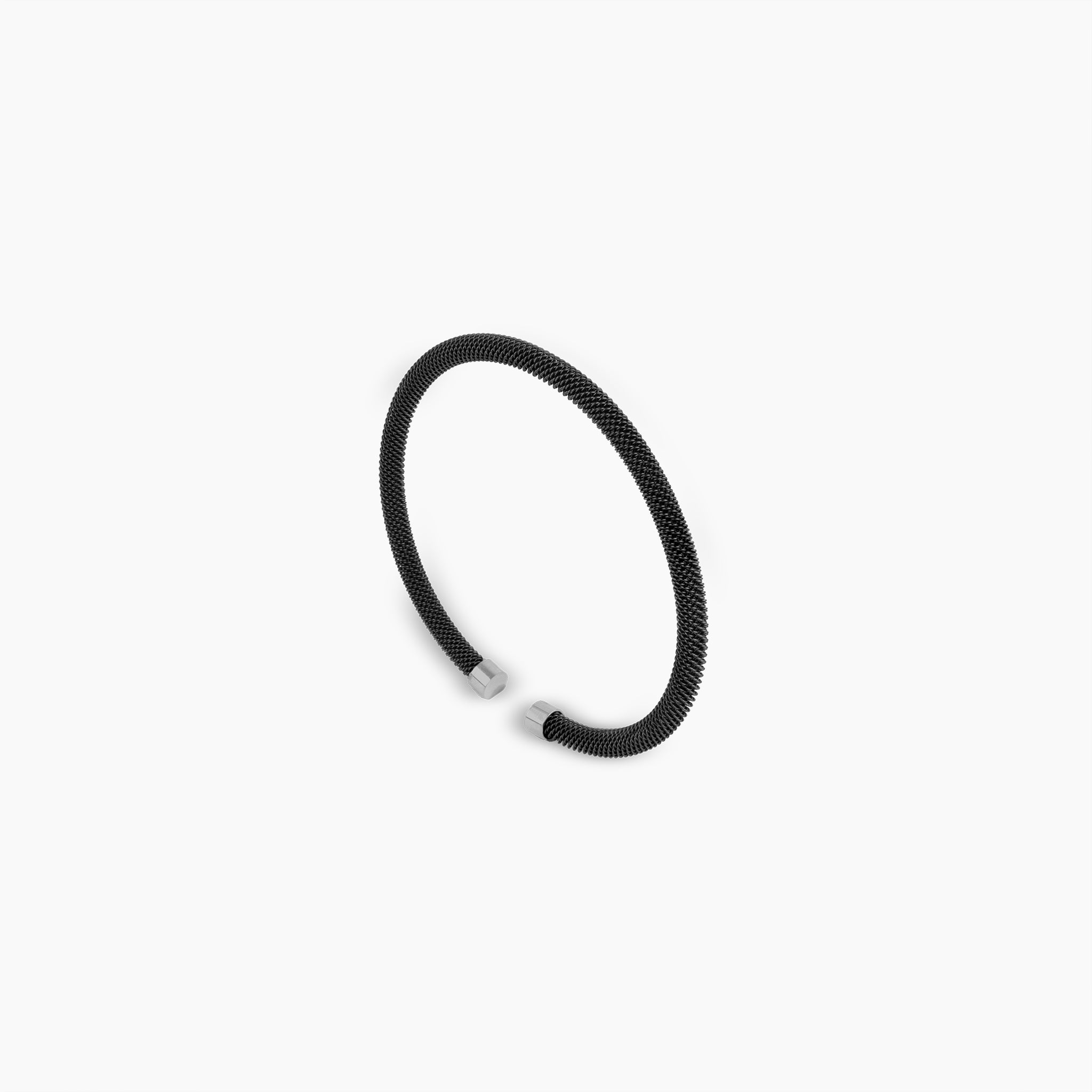 Midnight Mesh Cuff Bracelet