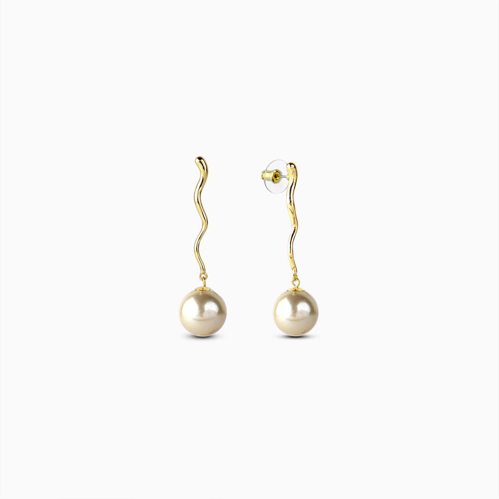 Tidal Pearl Drop Earrings