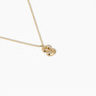 Duo Diamond Initial Necklace
