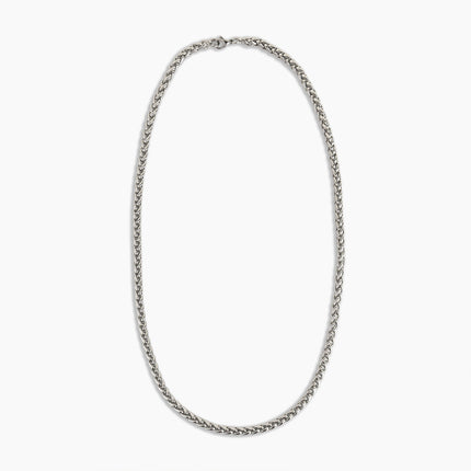 Titan Silver Wheat Chain