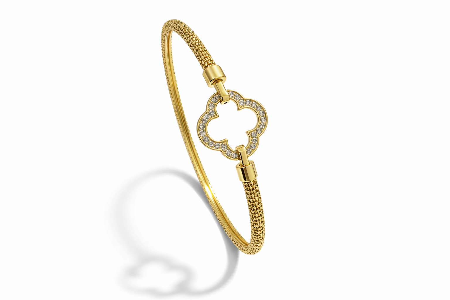 Clover Rope Bangle