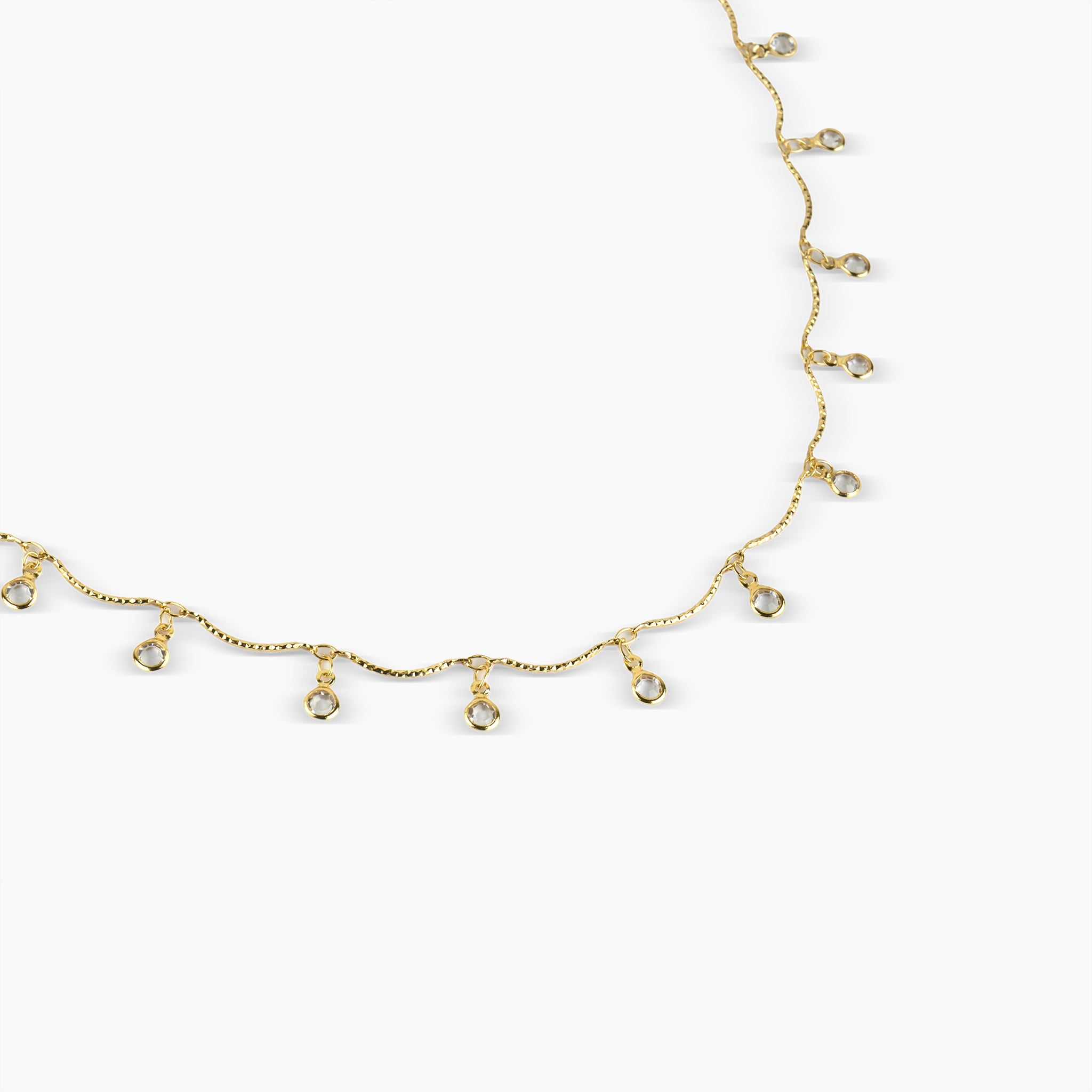 Diamond Drop Station Chain