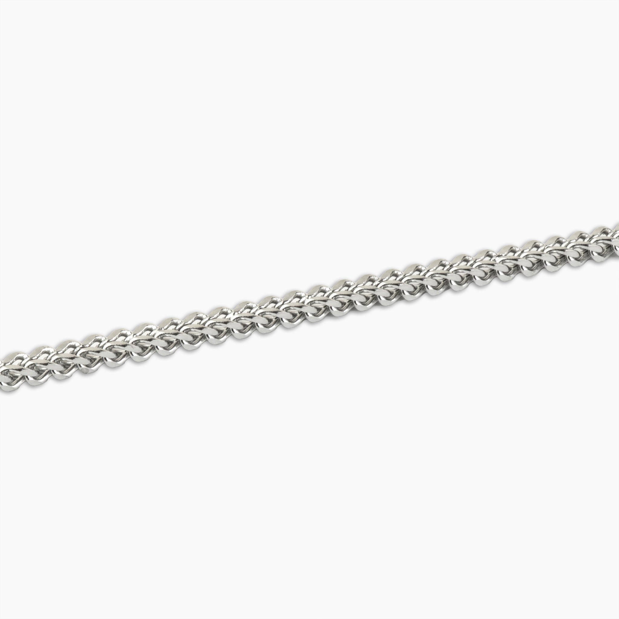Regal Silver Curb Bracelet