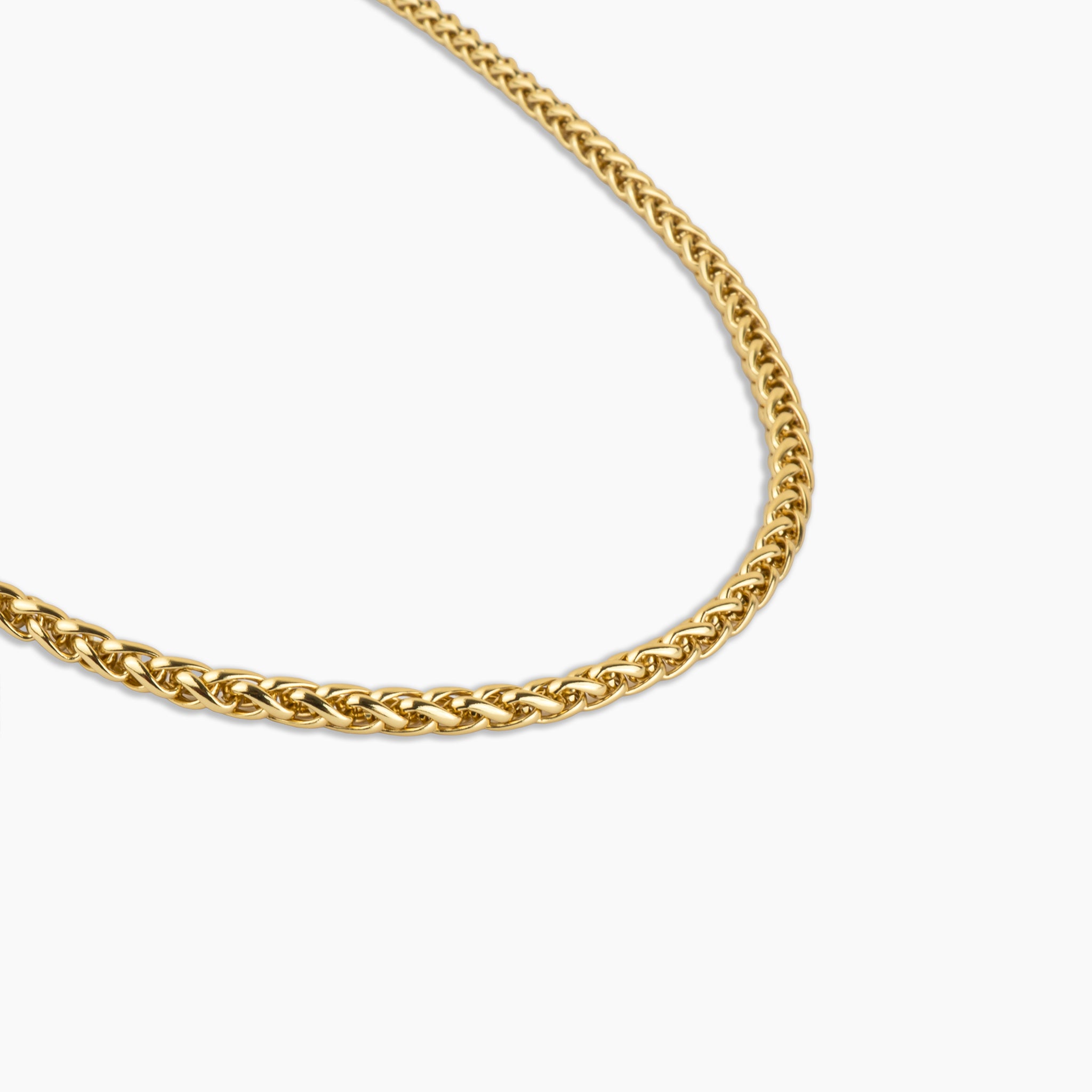 Titan Gold Wheat Chain