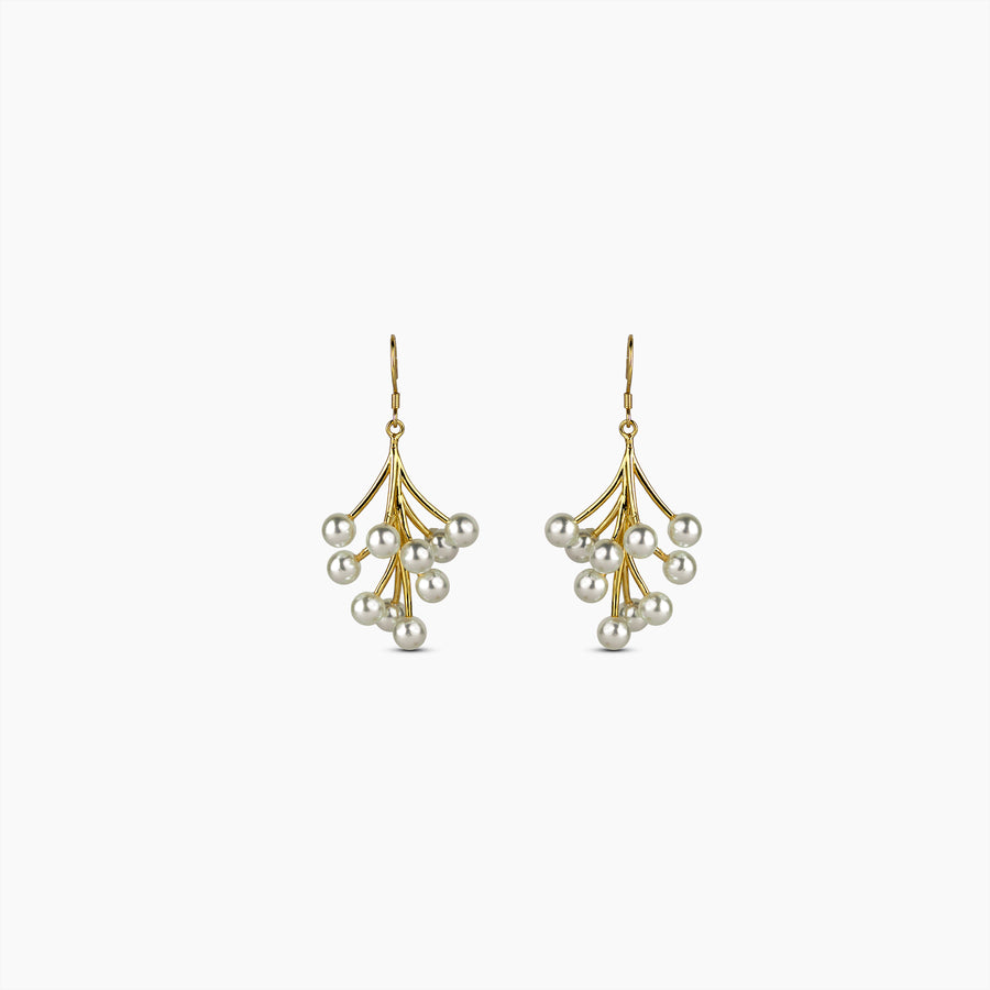 Cherry Blossom Pearl Earrings