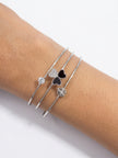 Midnight Clover Stackable bracelets