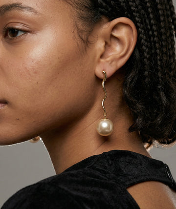 Tidal Pearl Drop Earrings