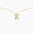Duo Diamond Initial Necklace