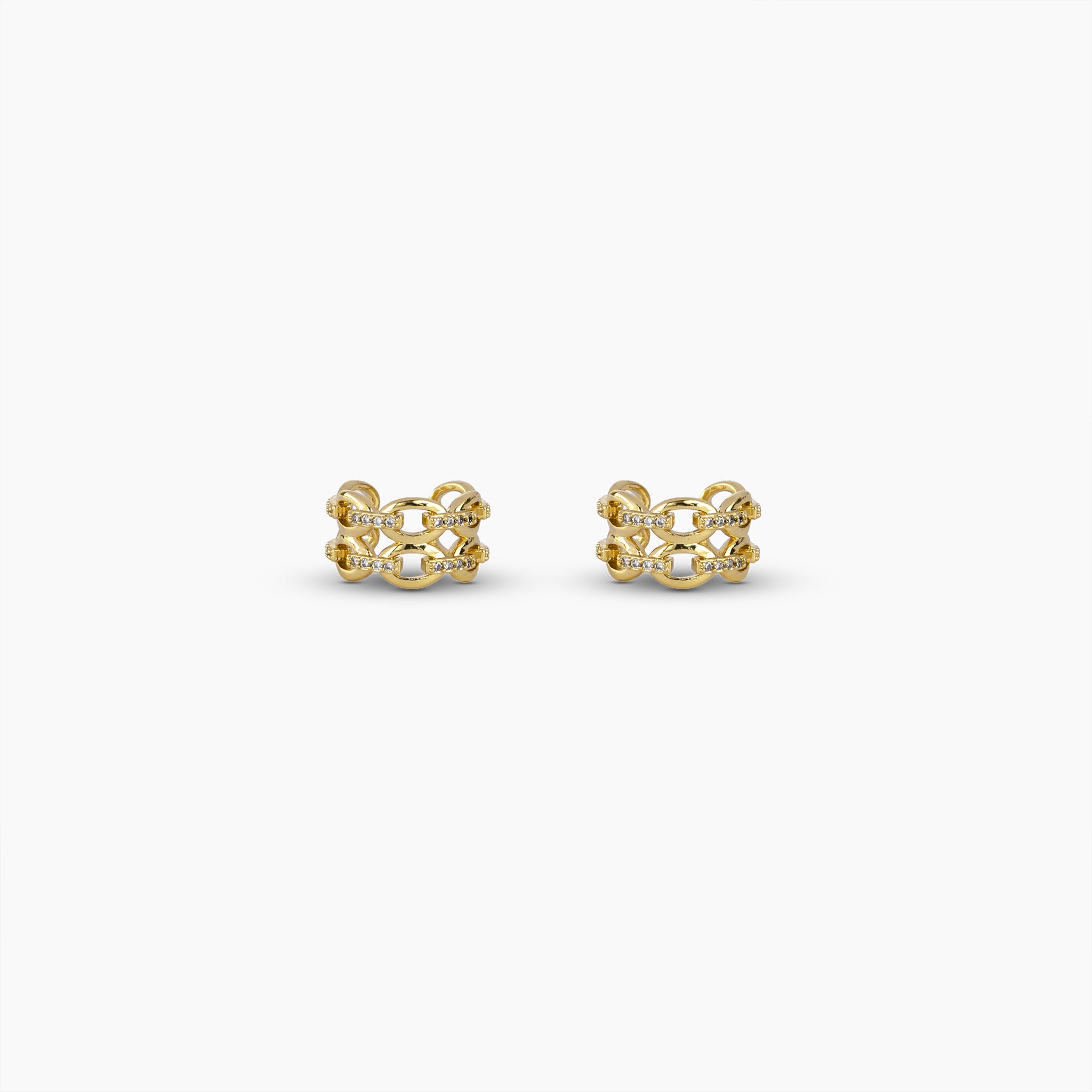 Link Edge Ear Cuffs