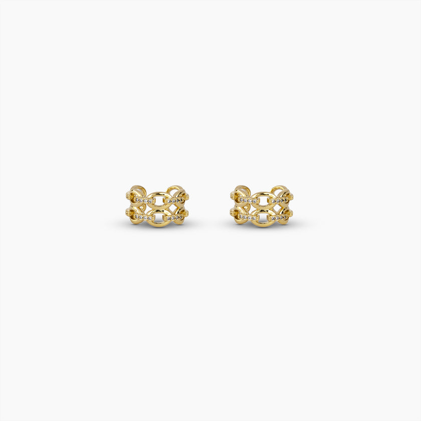 Link Edge Ear Cuffs