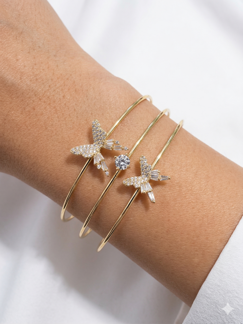 Wings Stackable Bracelet