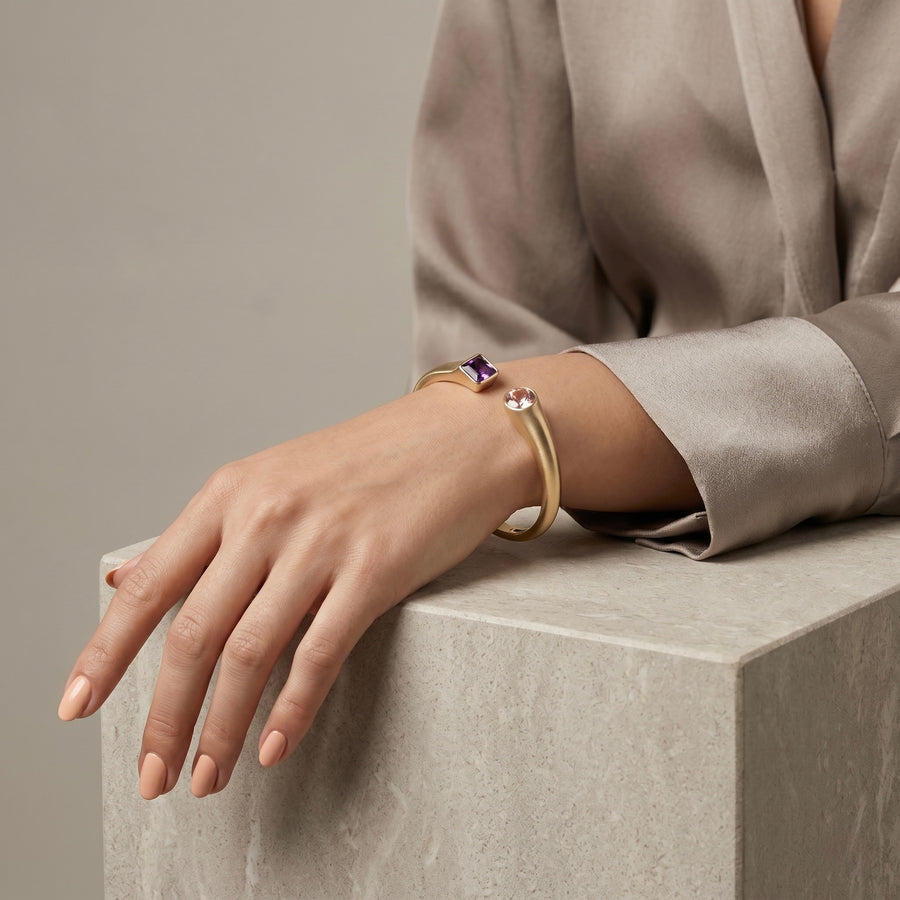 Brushed Mood Duet Cuff