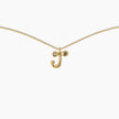 Duo Diamond Initial Necklace