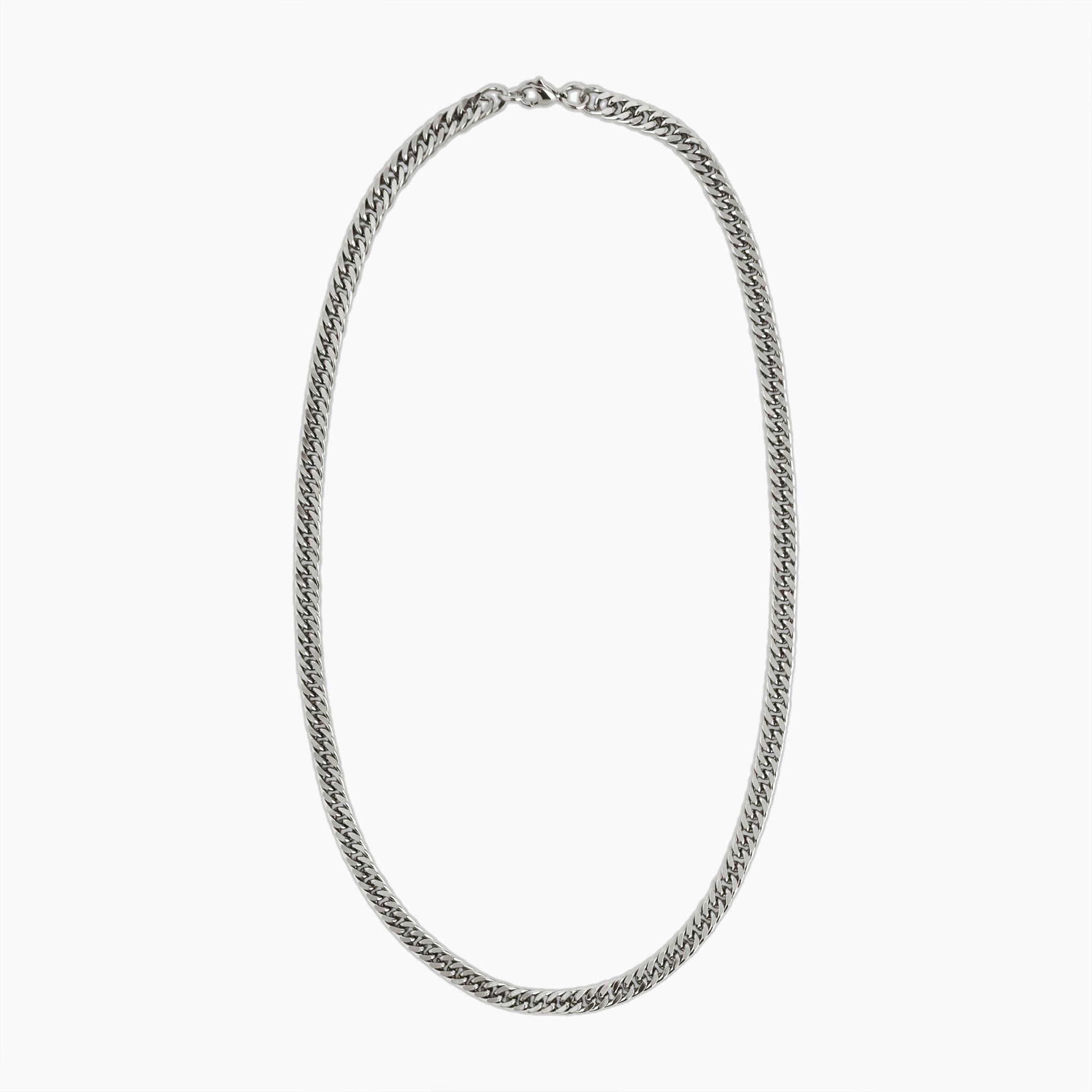 Imperial Silver Curb Chain