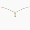 Duo Diamond Initial Necklace