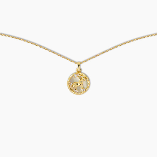 Aries Zodiac Pendant