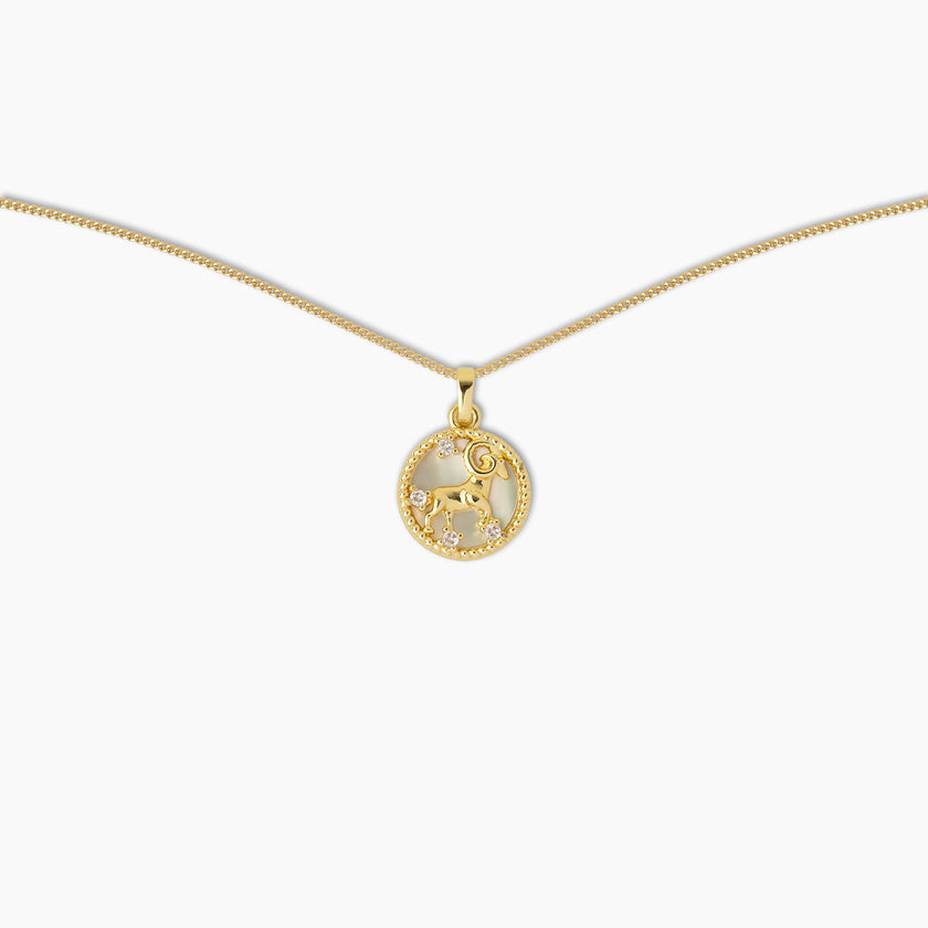 Aries Zodiac Pendant