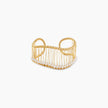 Abacus Pearl Cuff Bangle