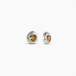 Brushed Mood Whiskey Contour Earrings