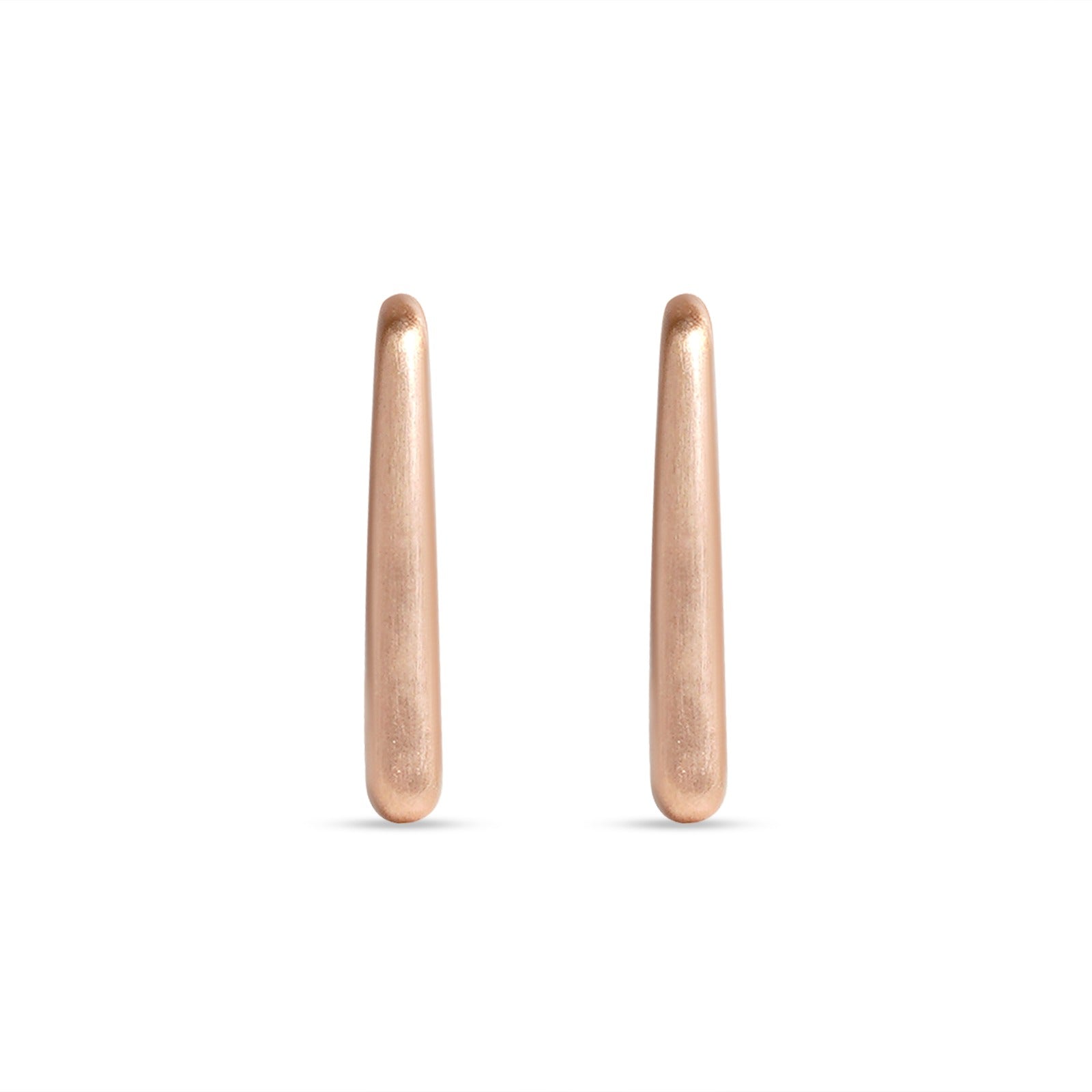 Brushed Mood Curve Hoops