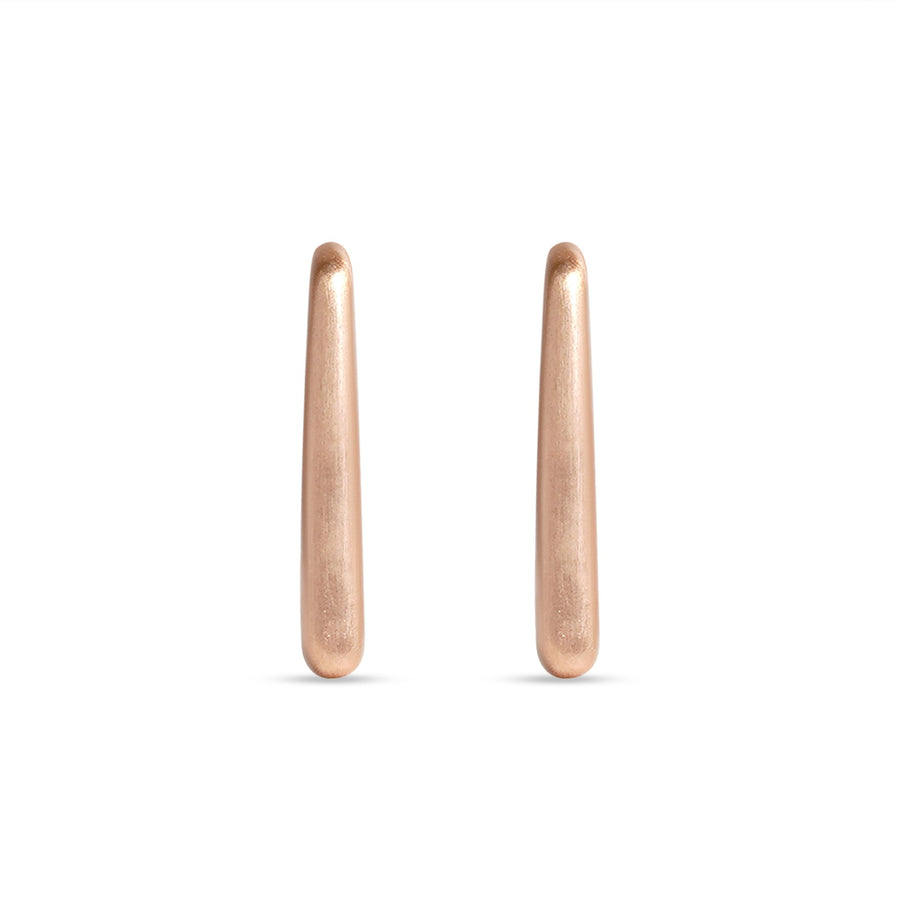 Brushed Mood Curve Hoops