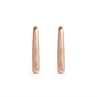 Brushed Mood Curve Hoops