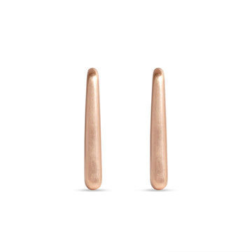 Brushed Mood Curve Hoops