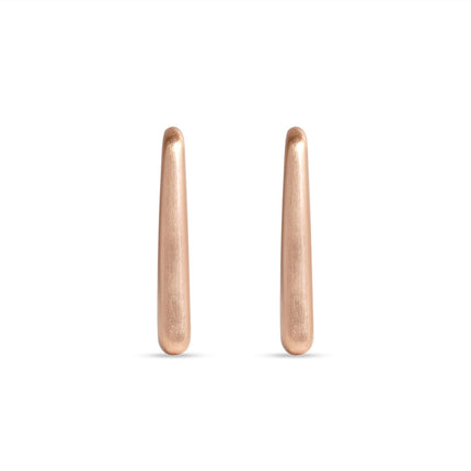 Brushed Mood Curve Hoops