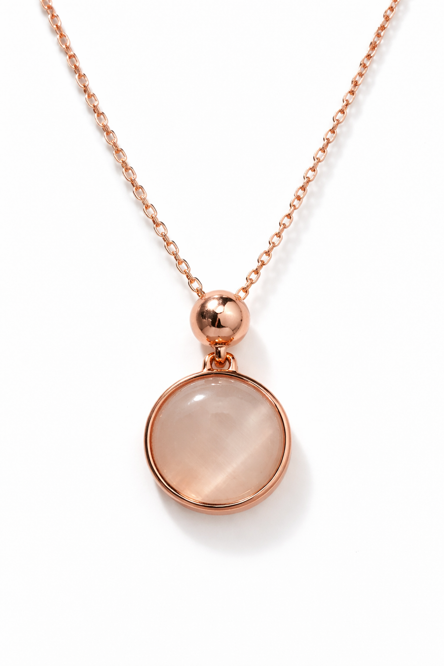Blush Halo Necklace