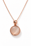 Blush Halo Necklace