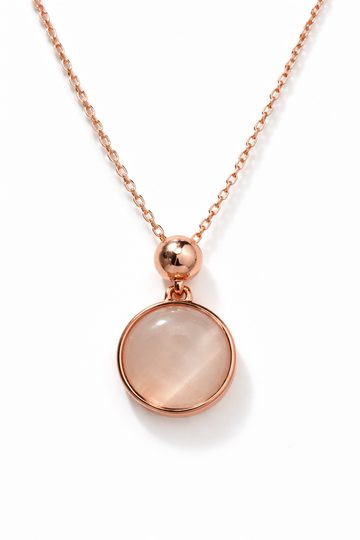 Blush Halo Necklace